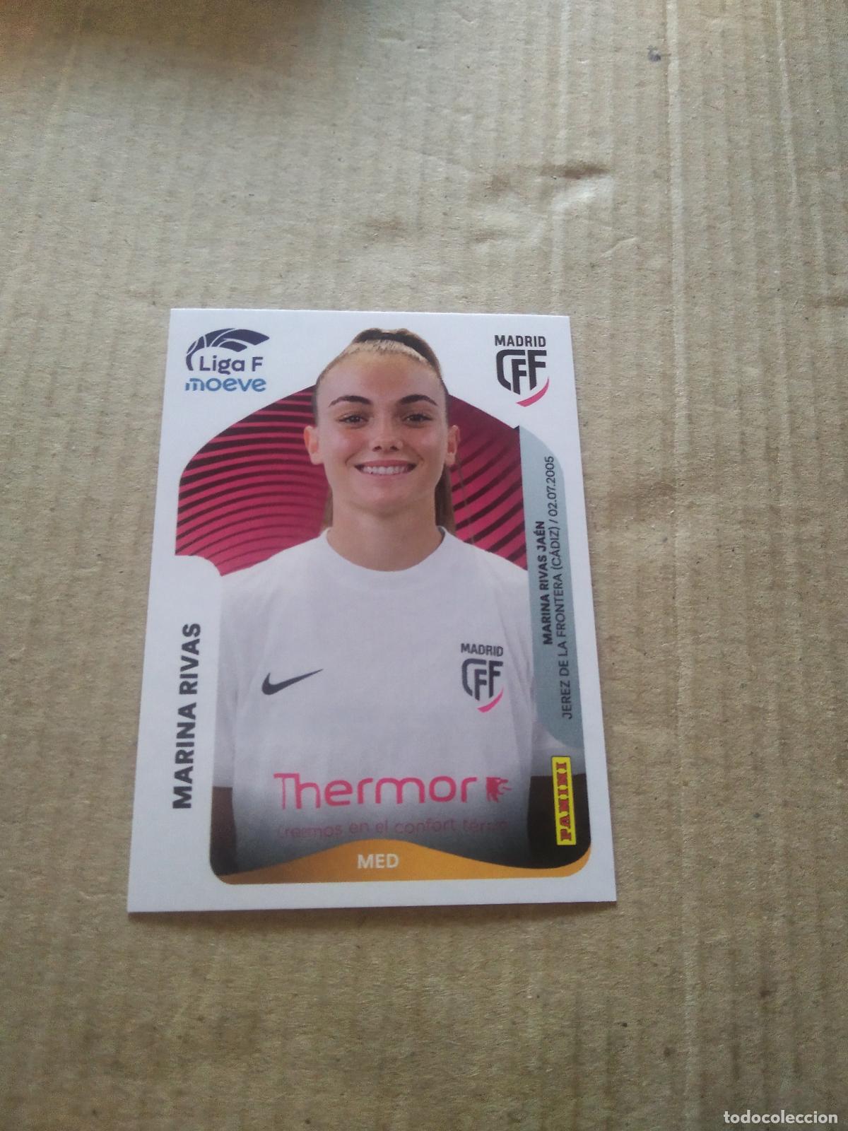 Cromos de f&uacute;tbol: 253A MARINA RIVAS MADRID CFF CROMO FUTBOL PANINI LIGA FEMENINA 2025-2026 LIGA F 25-26