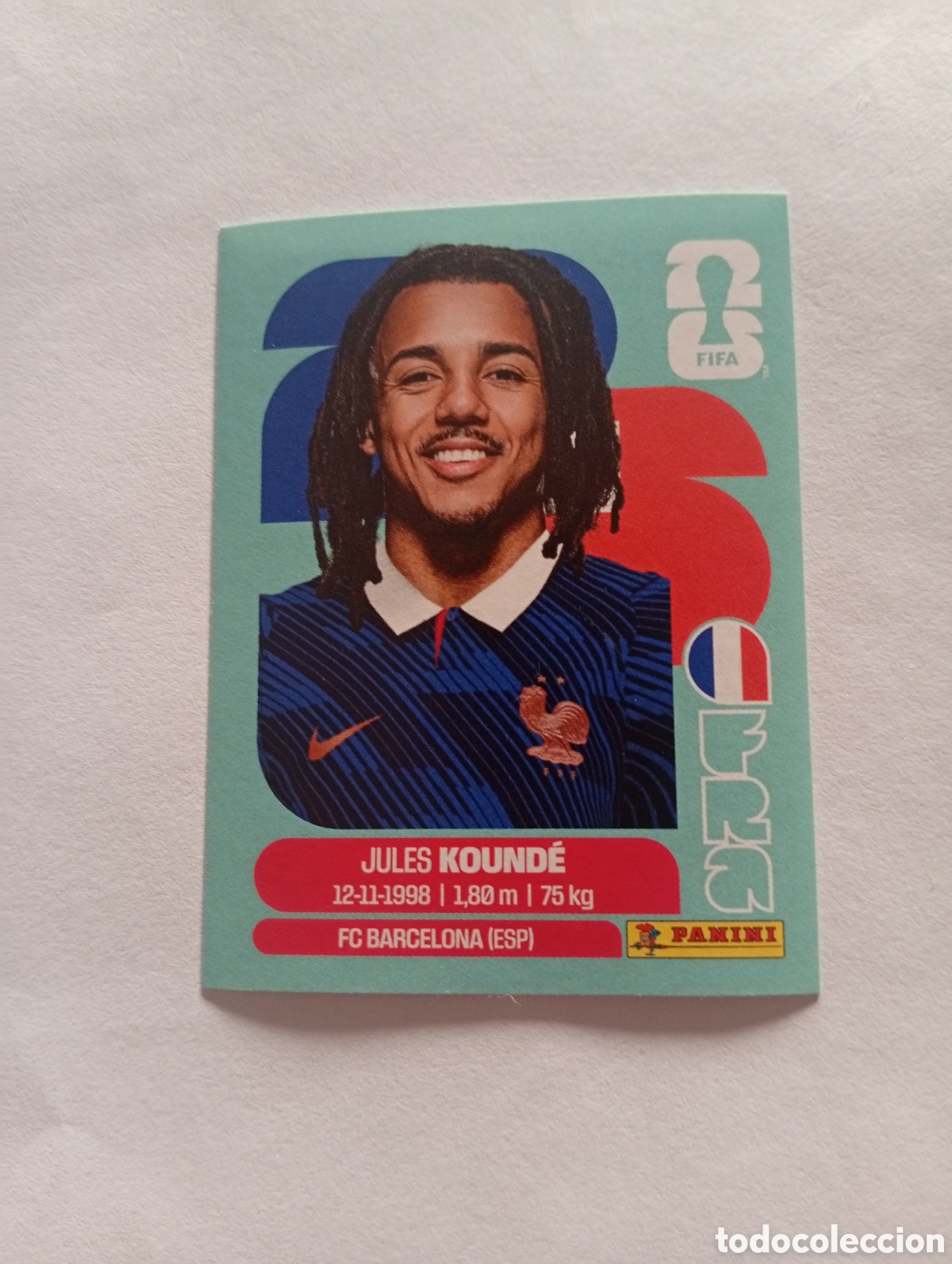 Cromos de f&uacute;tbol: FRA 5 World Cup 26 Panini