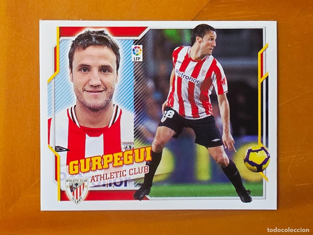Cromos de f&uacute;tbol: 8 Gurpegui, Athletic Club de Bilbao, Panini Ediciones Liga Este 2010 2011 10 11