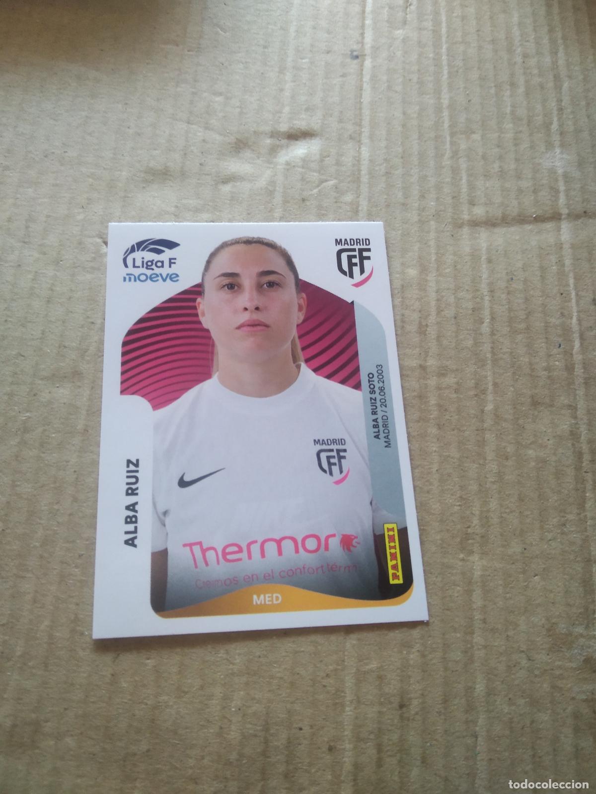Cromos de f&uacute;tbol: 254 ALBA RUIZ MADRID CFF CROMO FUTBOL PANINI LIGA FEMENINA 2025-2026 LIGA F 25-26