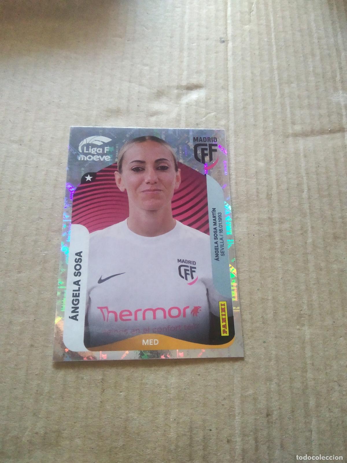 Cromos de f&uacute;tbol: 255 ANGELA SOSA MADRID CFF CROMO FUTBOL PANINI LIGA FEMENINA 2025-2026 LIGA F 25-26