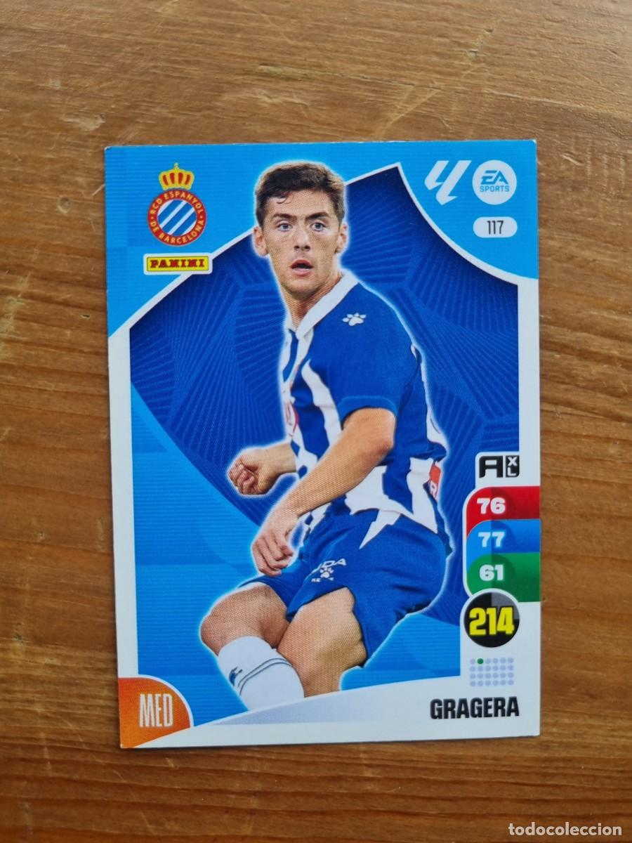 Cromos de f&uacute;tbol: 117 GRAGERA (RCD Espanyol). Liga 2024 2025 24 25 Adrenalyn XL (Panini)