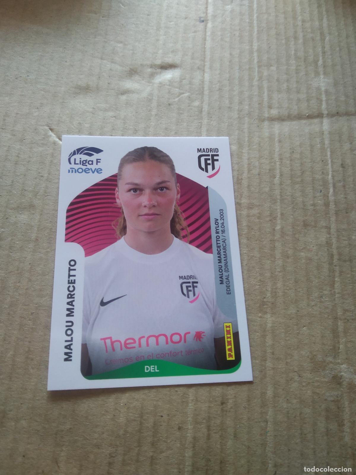 Cromos de f&uacute;tbol: 256 MALOU MARCETTO MADRID CFF CROMO FUTBOL PANINI LIGA FEMENINA 2025-2026 LIGA F 25-26