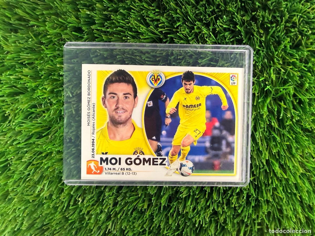 Cromos de f&uacute;tbol: N&ordm; 12 Moi G&oacute;mez Villarreal CF Liga Este 14 15
