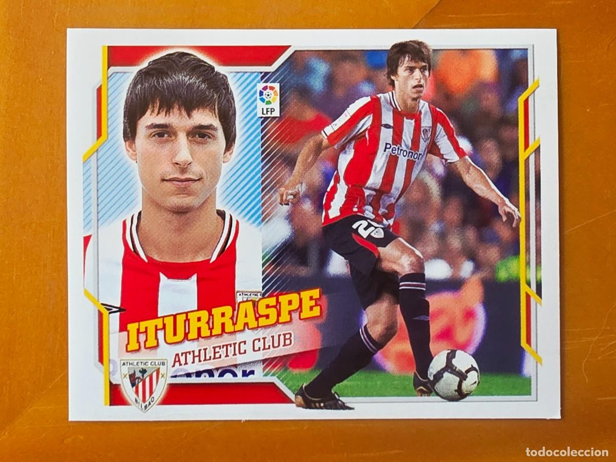 Cromos de f&uacute;tbol: 10 A Iturraspe, Athletic Club de Bilbao, Panini Ediciones Liga Este 2010 2011 10 11