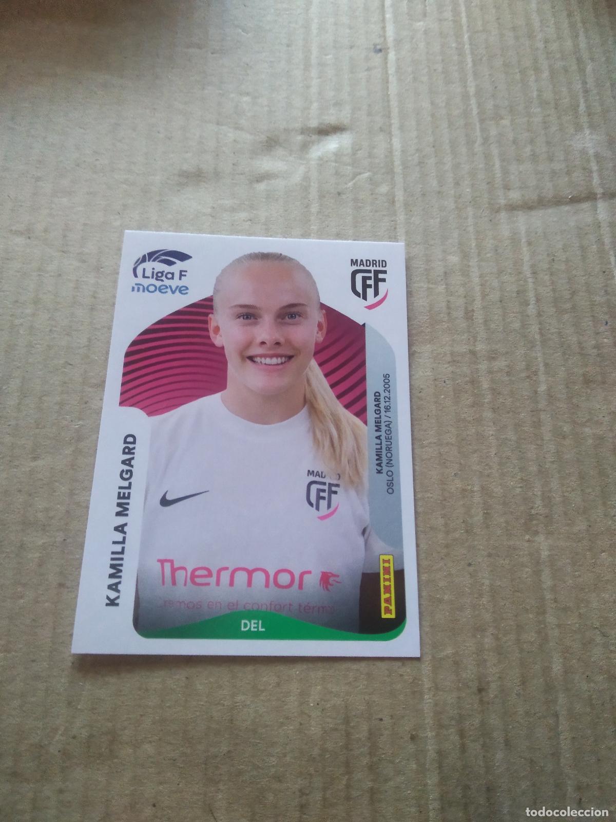 Cromos de f&uacute;tbol: 257 KAMILLA MELGARD MADRID CFF CROMO FUTBOL PANINI LIGA FEMENINA 2025-2026 LIGA F 25-26