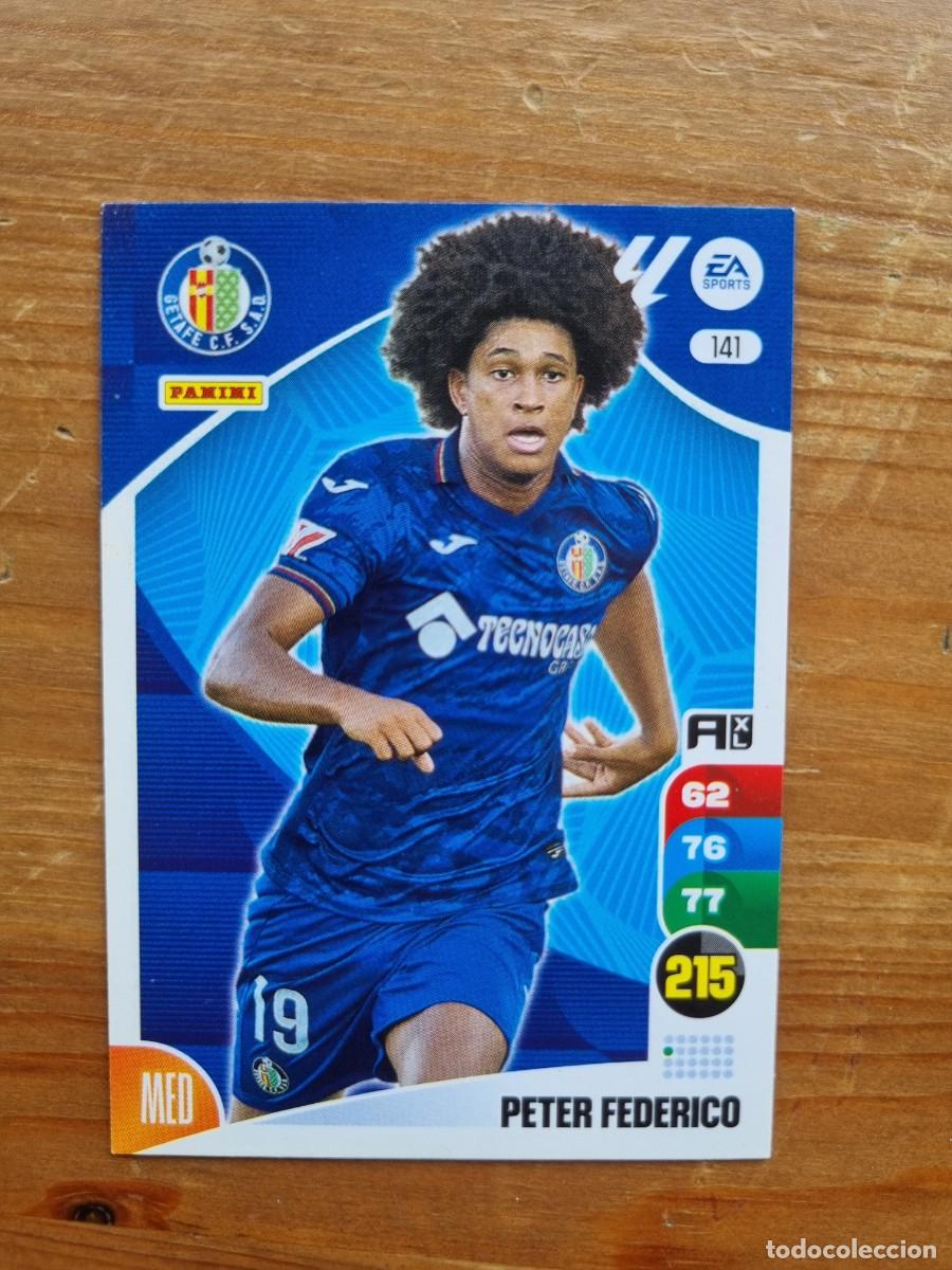Cromos de f&uacute;tbol: 141 PETER FEDERICO (Getafe CF). Liga 2024 2025 24 25 Adrenalyn XL (Panini)