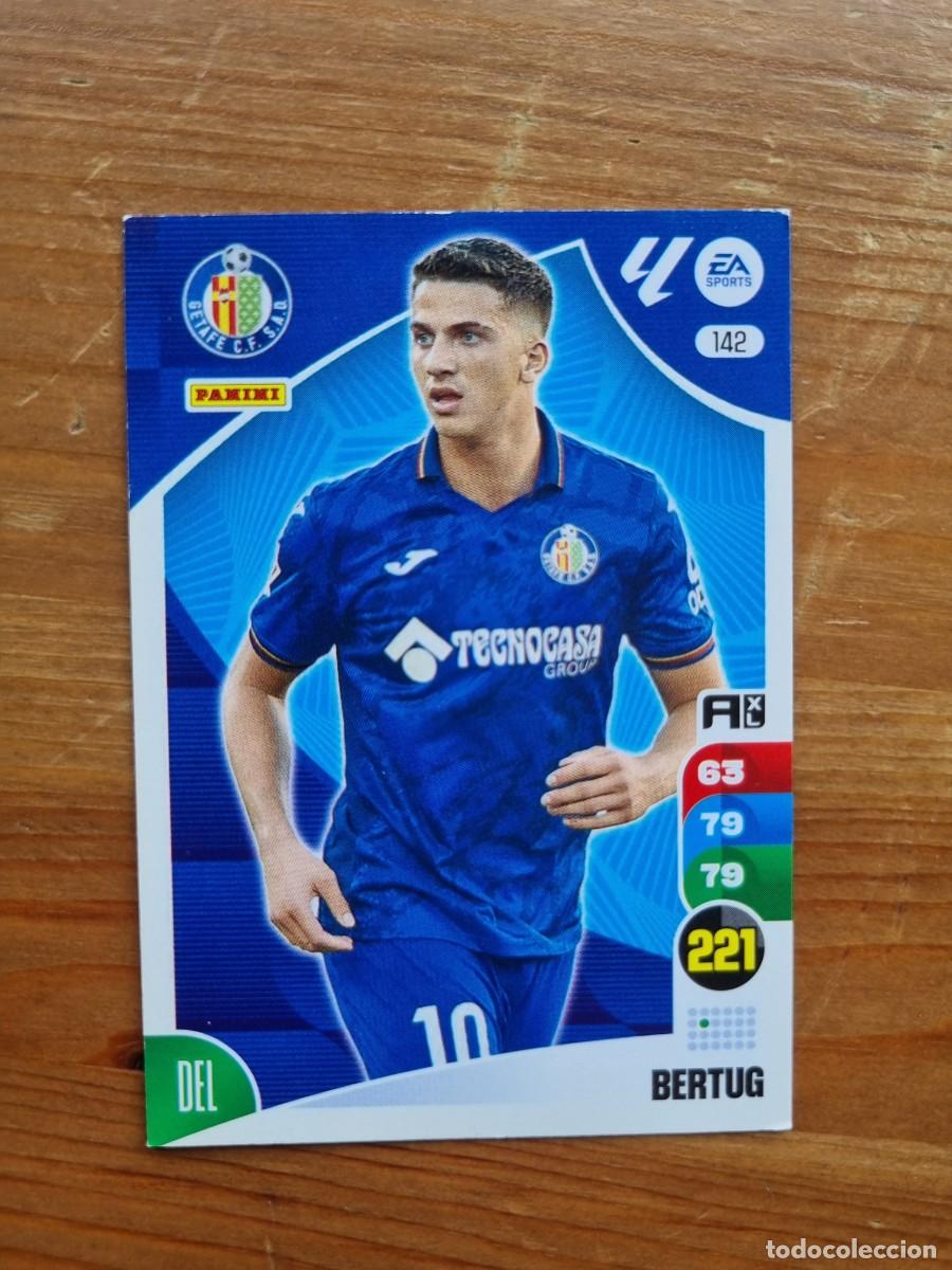 Cromos de f&uacute;tbol: 142 BERTUG (Getafe CF). Liga 2024 2025 24 25 Adrenalyn XL (Panini)