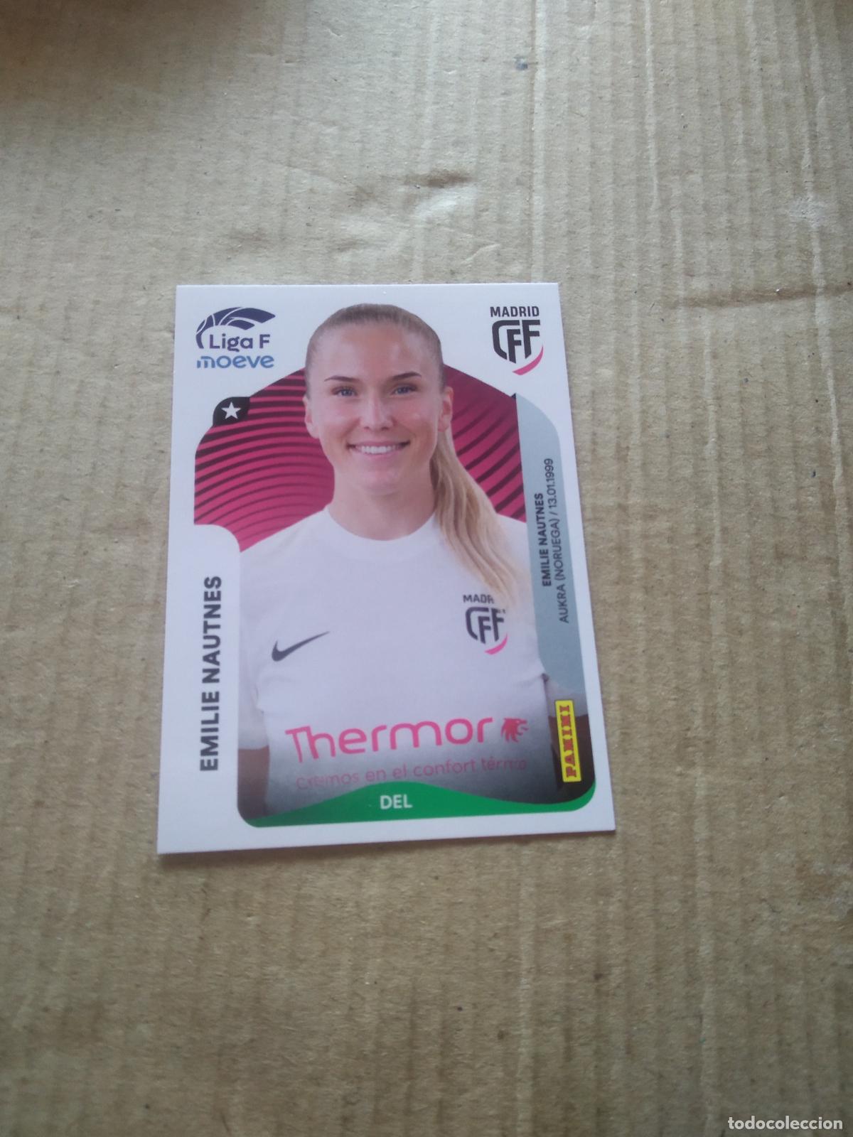 Cromos de f&uacute;tbol: 260 EMILIE NAUTNES MADRID CFF CROMO FUTBOL PANINI LIGA FEMENINA 2025-2026 LIGA F 25-26