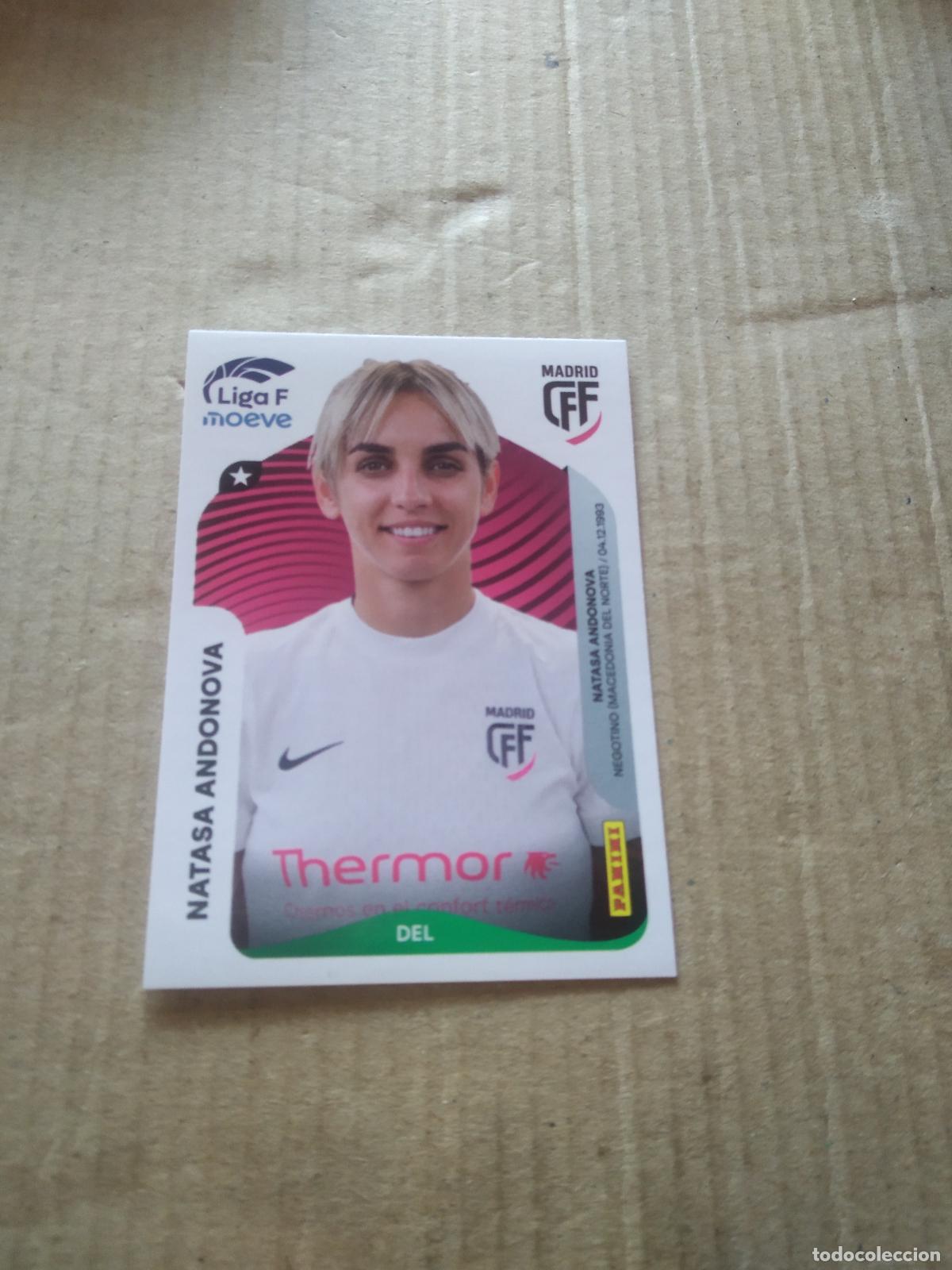 Cromos de f&uacute;tbol: 261 NATASA ANDONOVA MADRID CFF CROMO FUTBOL PANINI LIGA FEMENINA 2025-2026 LIGA F 25-26