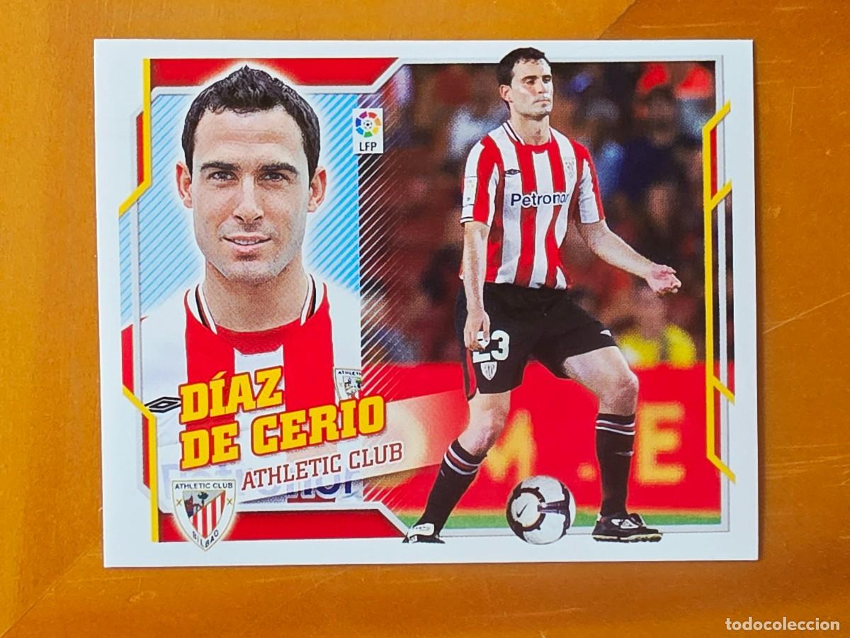Cromos de f&uacute;tbol: 16 B D&iacute;az de Cerio, Athletic Club de Bilbao, Panini Ediciones Liga Este 2010 2011 10 11