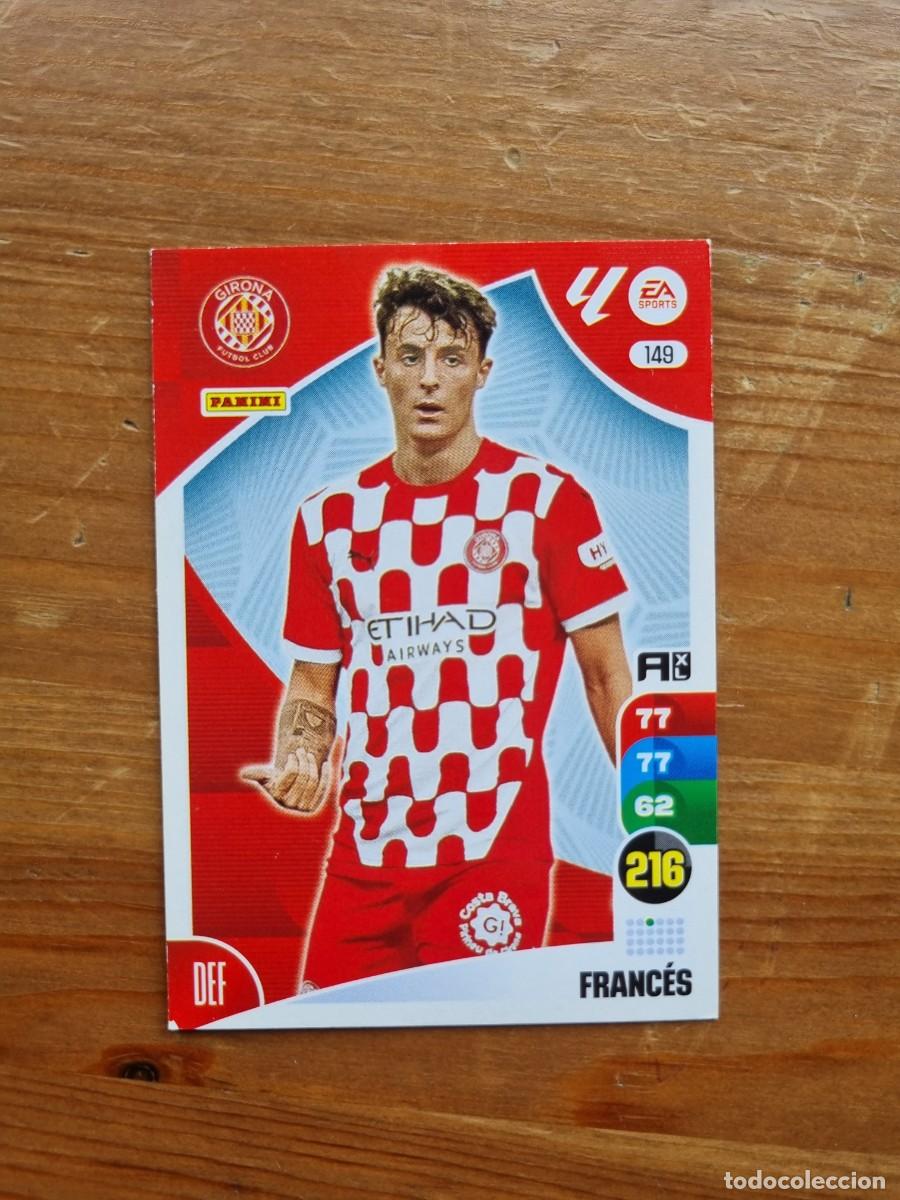 Cromos de f&uacute;tbol: 149 FRANC&Eacute;S (Girona FC). Liga 2024 2025 24 25 Adrenalyn XL (Panini)