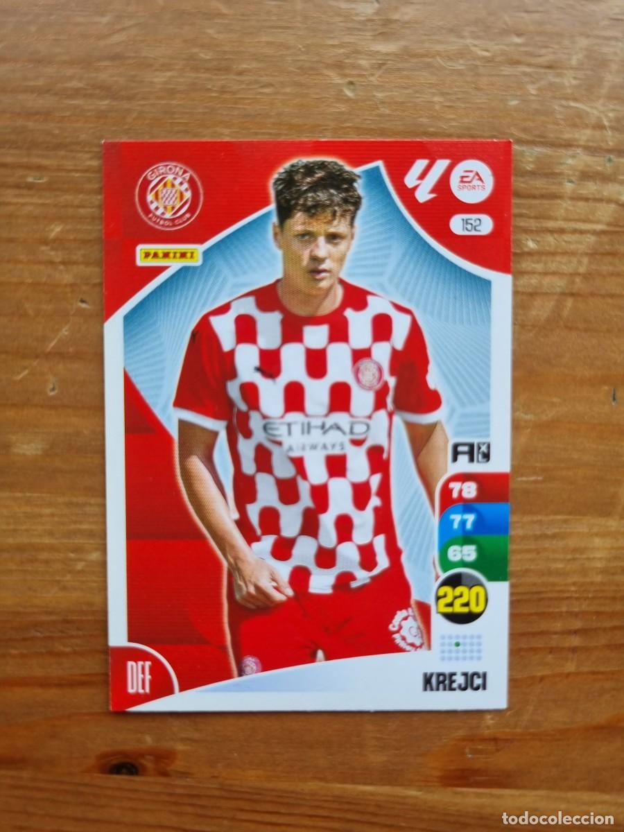 Cromos de f&uacute;tbol: 152 KREJCI (Girona FC). Liga 2024 2025 24 25 Adrenalyn XL (Panini)