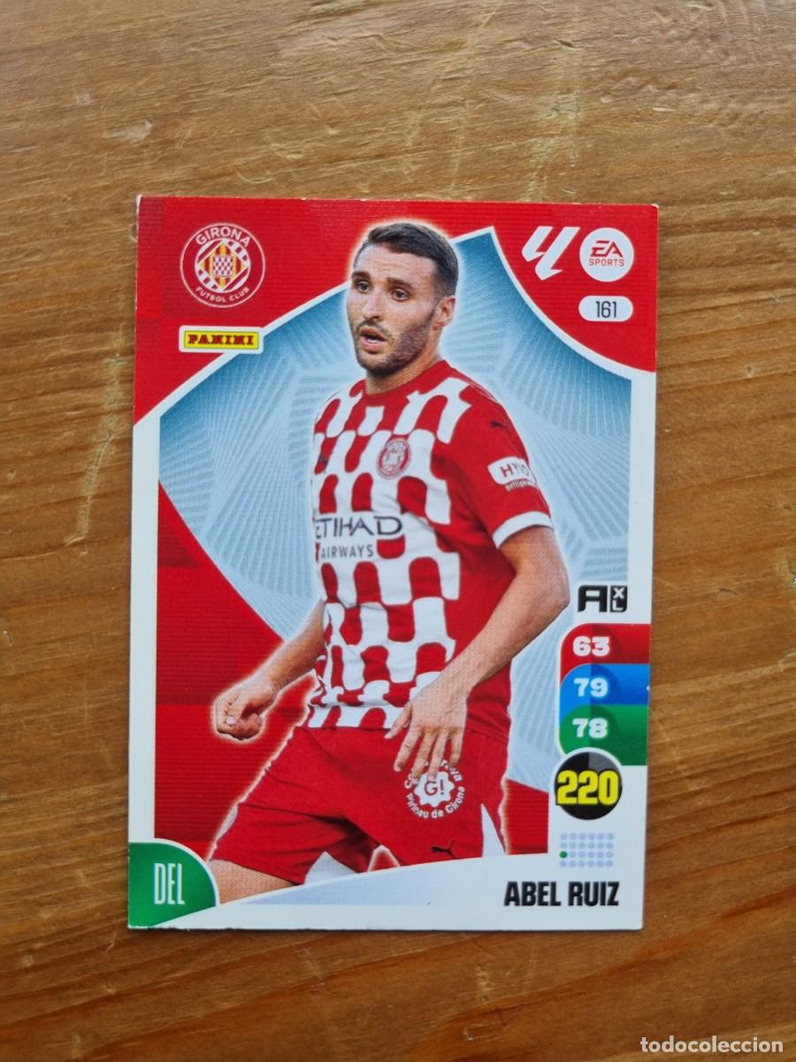 Cromos de f&uacute;tbol: 161 ABEL RUIZ (Girona FC). Liga 2024 2025 24 25 Adrenalyn XL (Panini)