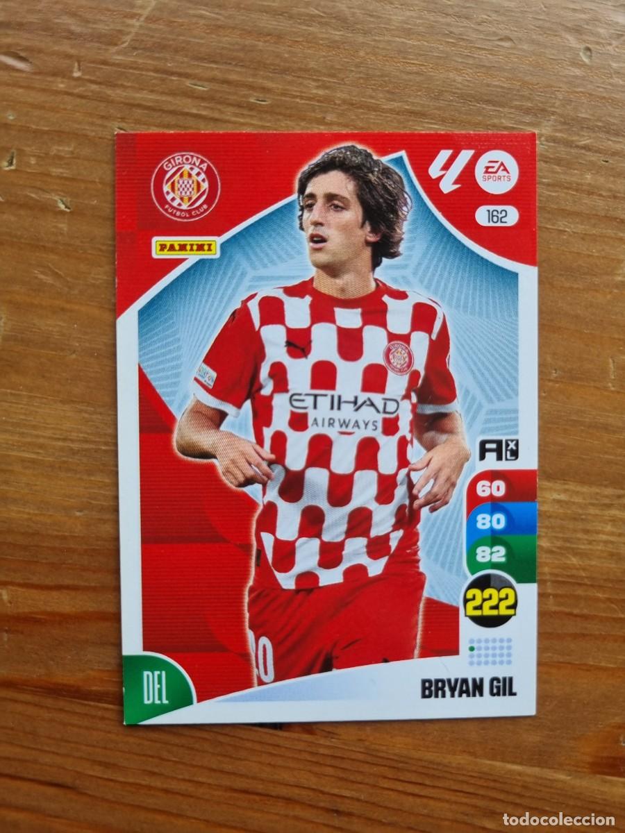 Cromos de f&uacute;tbol: 162 BRYAN GIL (Girona FC). Liga 2024 2025 24 25 Adrenalyn XL (Panini)
