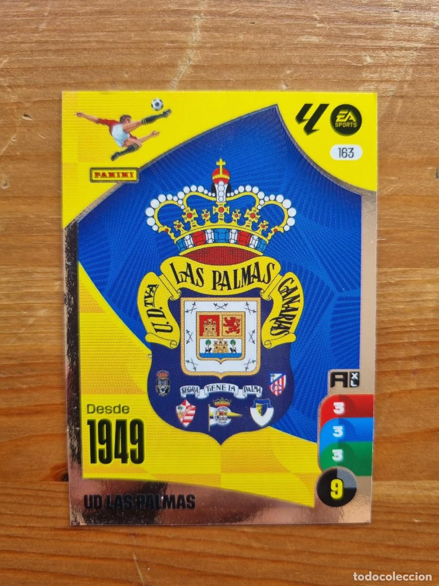 Cartes &agrave; collectionner de Football: 163 ESCUDO (UD Las Palmas). Liga 2024 2025 24 25 Adrenalyn XL (Panini)