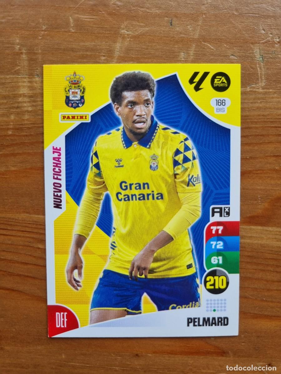 Cromos de f&uacute;tbol: 166 Bis PELMARD (UD Las Palmas) NUEVO FICHAJE. Liga 2024 2025 24 25 Adrenalyn XL (Panini)