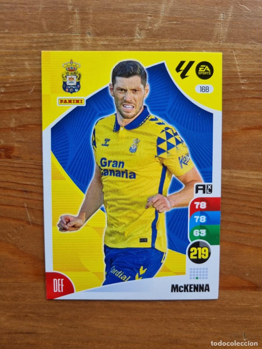 Cromos de f&uacute;tbol: 168 McKENNA (UD Las Palmas). Liga 2024 2025 24 25 Adrenalyn XL (Panini)