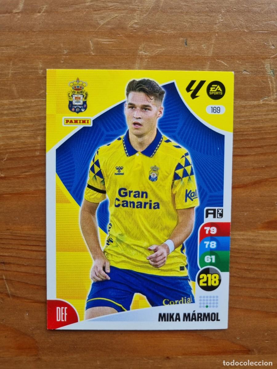 Cromos de f&uacute;tbol: 169 MIKA M&Aacute;RMOL (UD Las Palmas). Liga 2024 2025 24 25 Adrenalyn XL (Panini)
