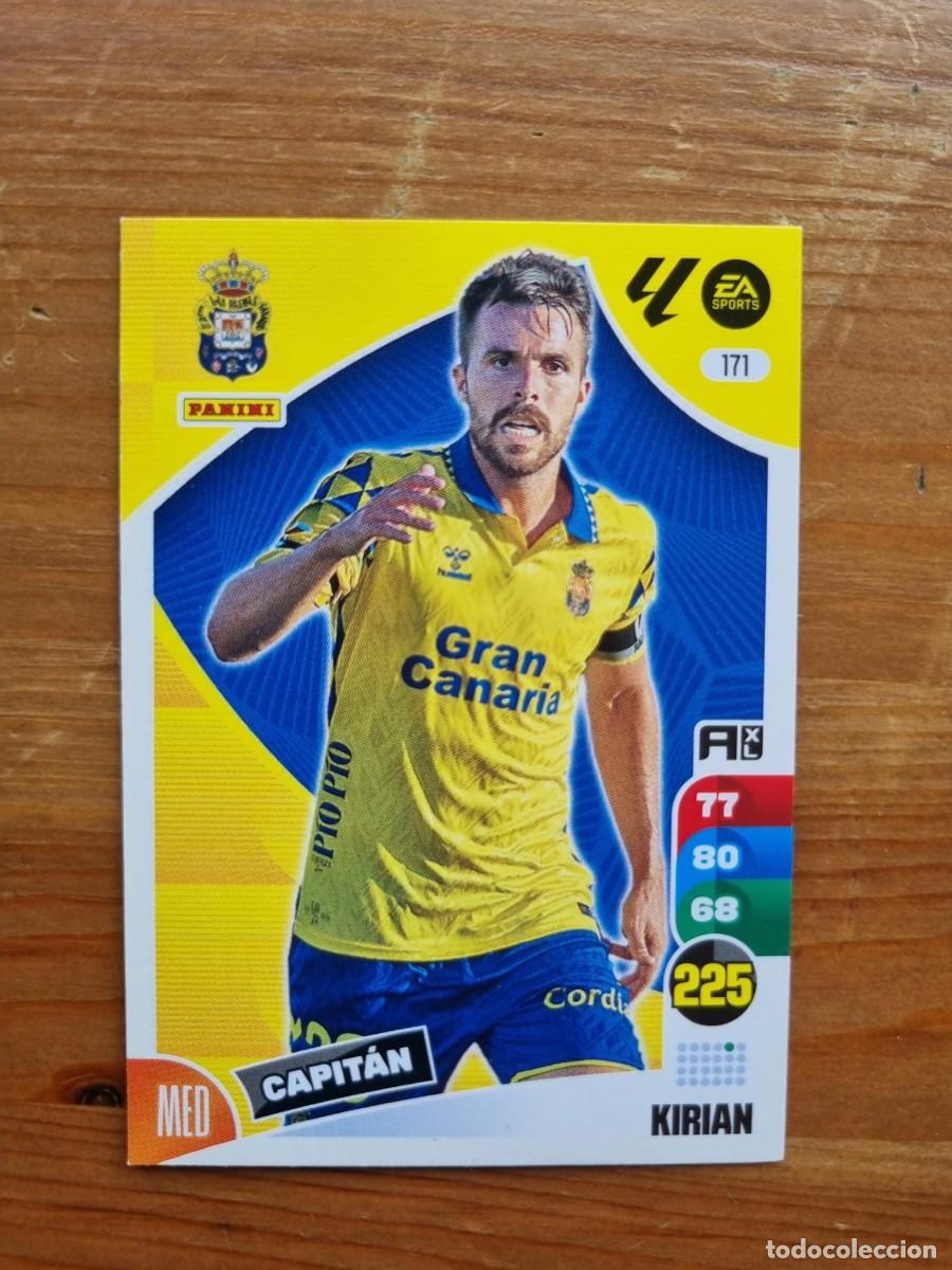 Cromos de f&uacute;tbol: 171 KIRIAN (UD Las Palmas). Liga 2024 2025 24 25 Adrenalyn XL (Panini)