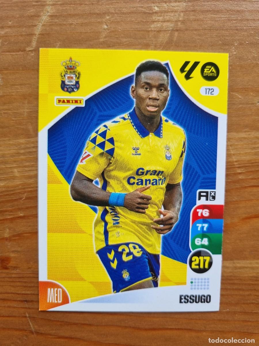 Cromos de f&uacute;tbol: 172 ESSUGO (UD Las Palmas). Liga 2024 2025 24 25 Adrenalyn XL (Panini)