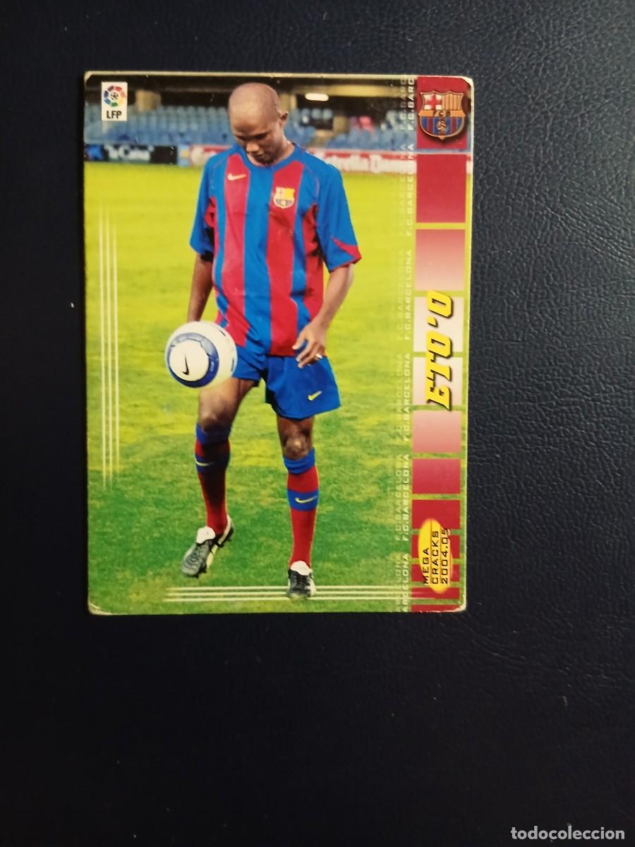 Cromos de f&uacute;tbol: MEGACRACKS 2004 2005 04 05 - 465 ETO'O - FC. BARCELONA - Panini