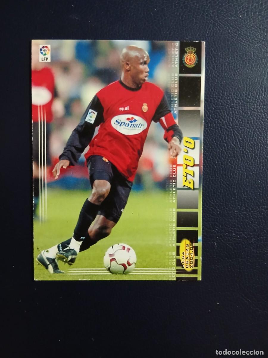 Cartes &agrave; collectionner de Football: 213 ETO'O BAJA MALLORCA PANINI MEGACRACKS 2004-2005 04-05