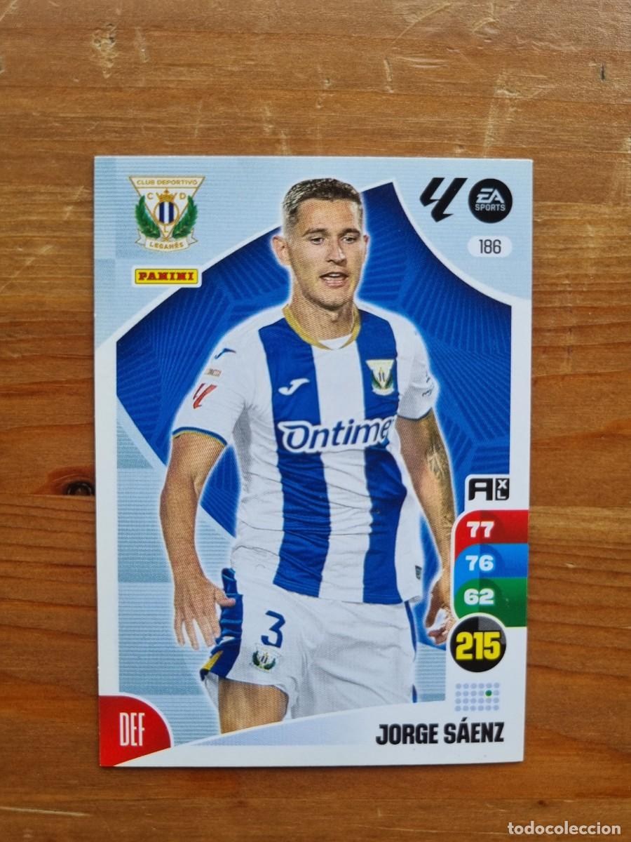 Cartes &agrave; collectionner de Football: 186 JORGE S&Aacute;ENZ (CD Legan&eacute;s). Liga 2024 2025 24 25 Adrenalyn XL (Panini)