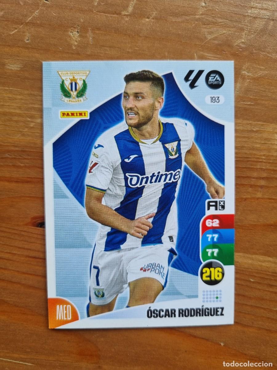Football Stickers: 193 &Oacute;SCAR RODR&Iacute;GUEZ (CD Legan&eacute;s). Liga 2024 2025 24 25 Adrenalyn XL (Panini)