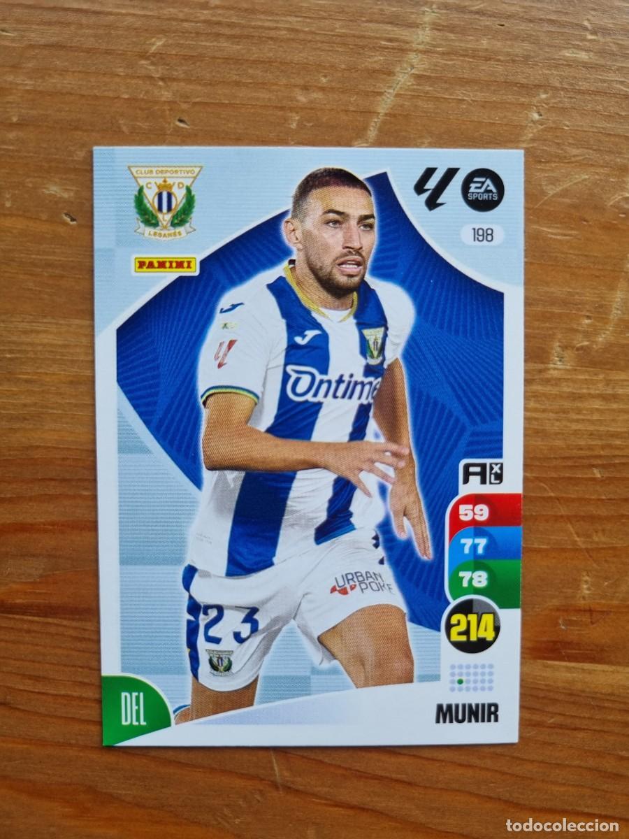 Cartes &agrave; collectionner de Football: 198 MUNIR (CD Legan&eacute;s). Liga 2024 2025 24 25 Adrenalyn XL (Panini)