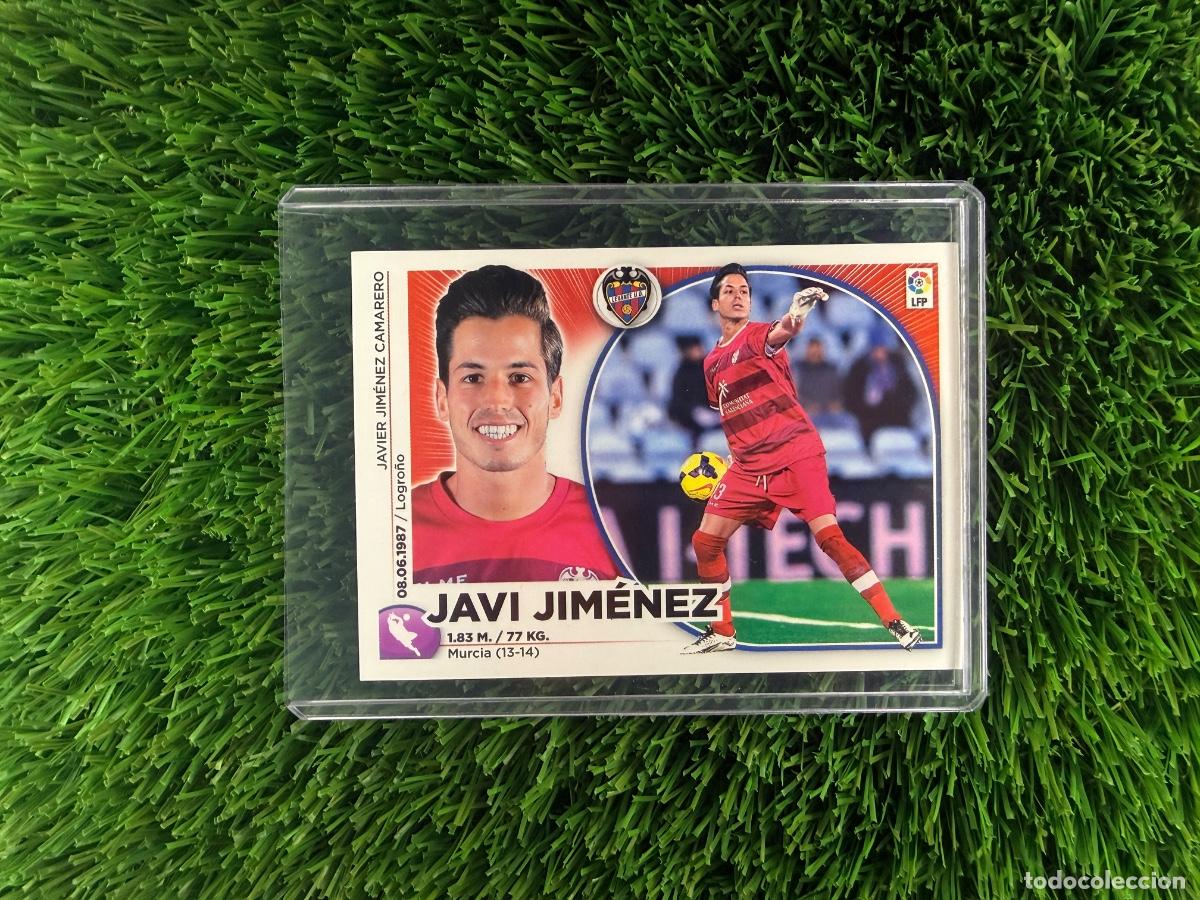 Cromos de f&uacute;tbol: N&ordm; 2 Javi Jim&eacute;nez Levante UD Liga Este 14 15