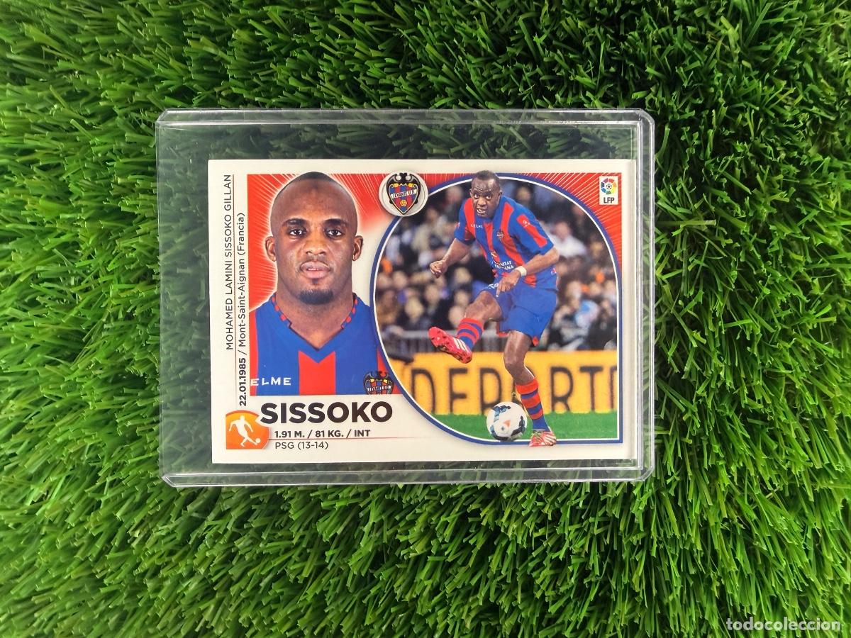 Cromos de f&uacute;tbol: N&ordm; 9 Sissoko Levante UD Liga Este 14 15