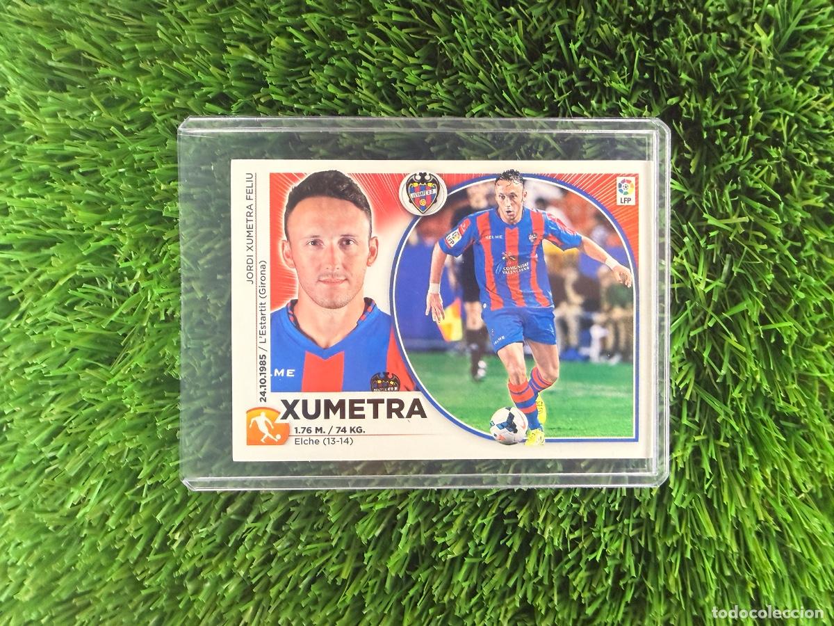Cromos de f&uacute;tbol: N&ordm; 14 Xumetra Levante UD Liga Este 14 15