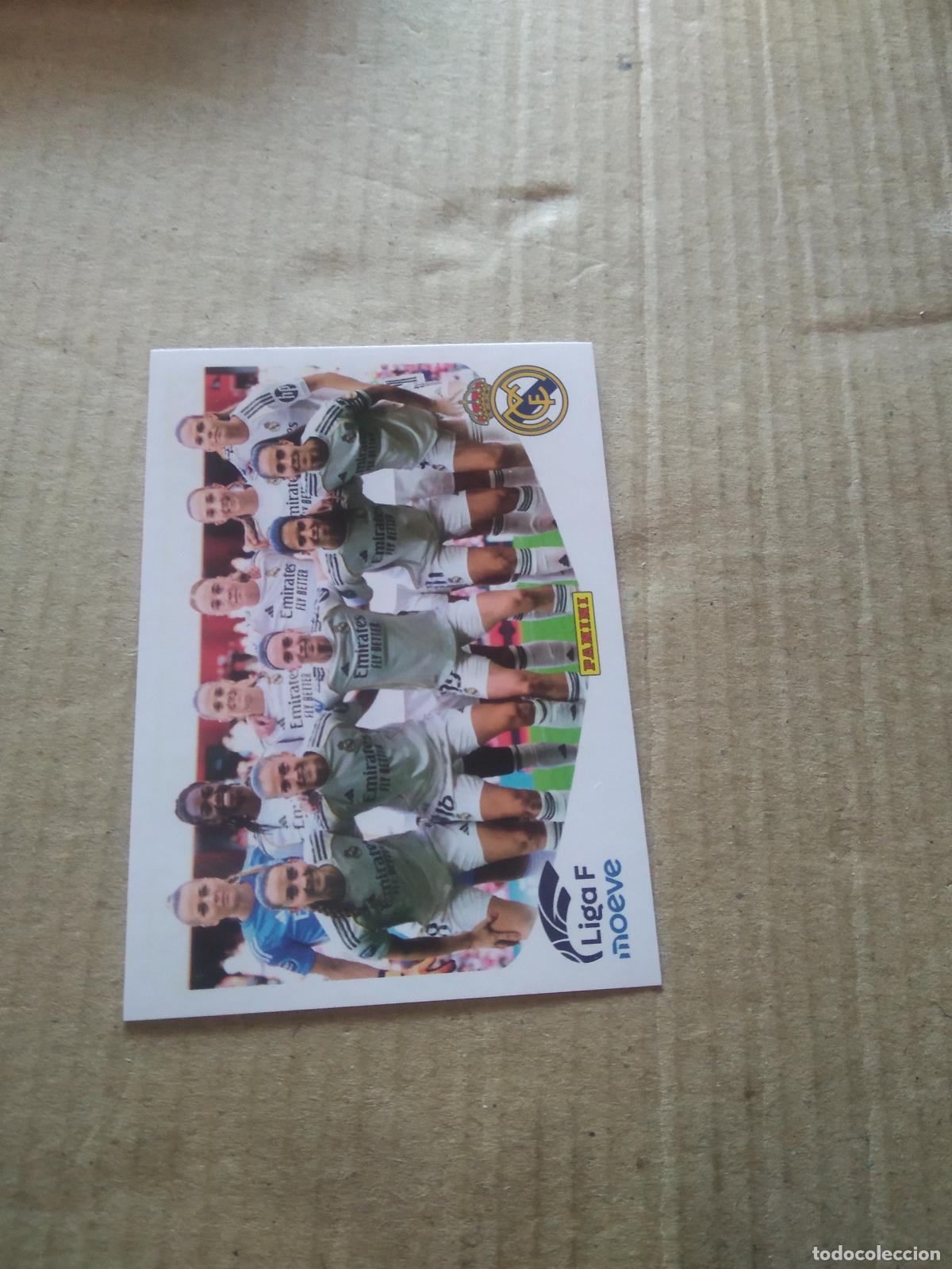 Cromos de f&uacute;tbol: 263 EQUIPO PLANTILLA REAL MADRID CROMO FUTBOL PANINI LIGA FEMENINA 2025-2026 LIGA F 25-26