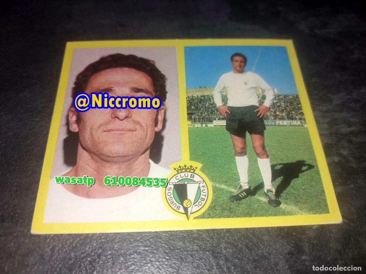 Cromos de f&uacute;tbol: alcorta I burgos liga 1972 1973 cromo recuperado ed este futbol 72 73 ver fotos niccromo