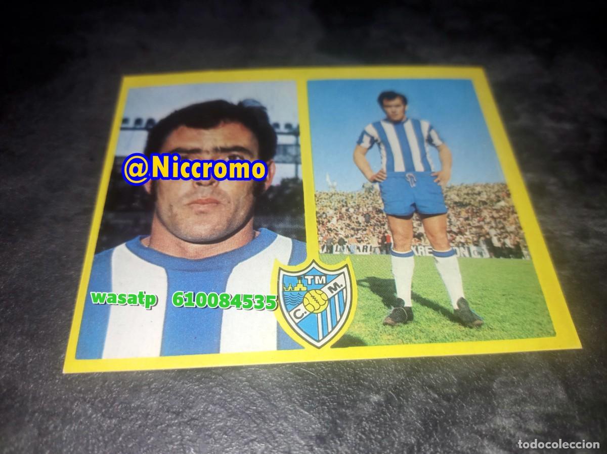 Cromos de f&uacute;tbol: bua malaga liga 1972 1973 cromo recuperado ed este futbol 72 73 ver fotos niccromo