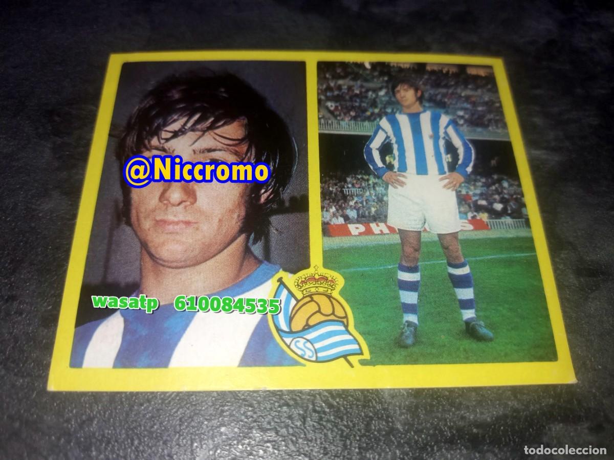 Cromos de f&uacute;tbol: lema real sociedad liga 1972 1973 cromo recuperado ed este futbol 72 73 ver fotos niccromo