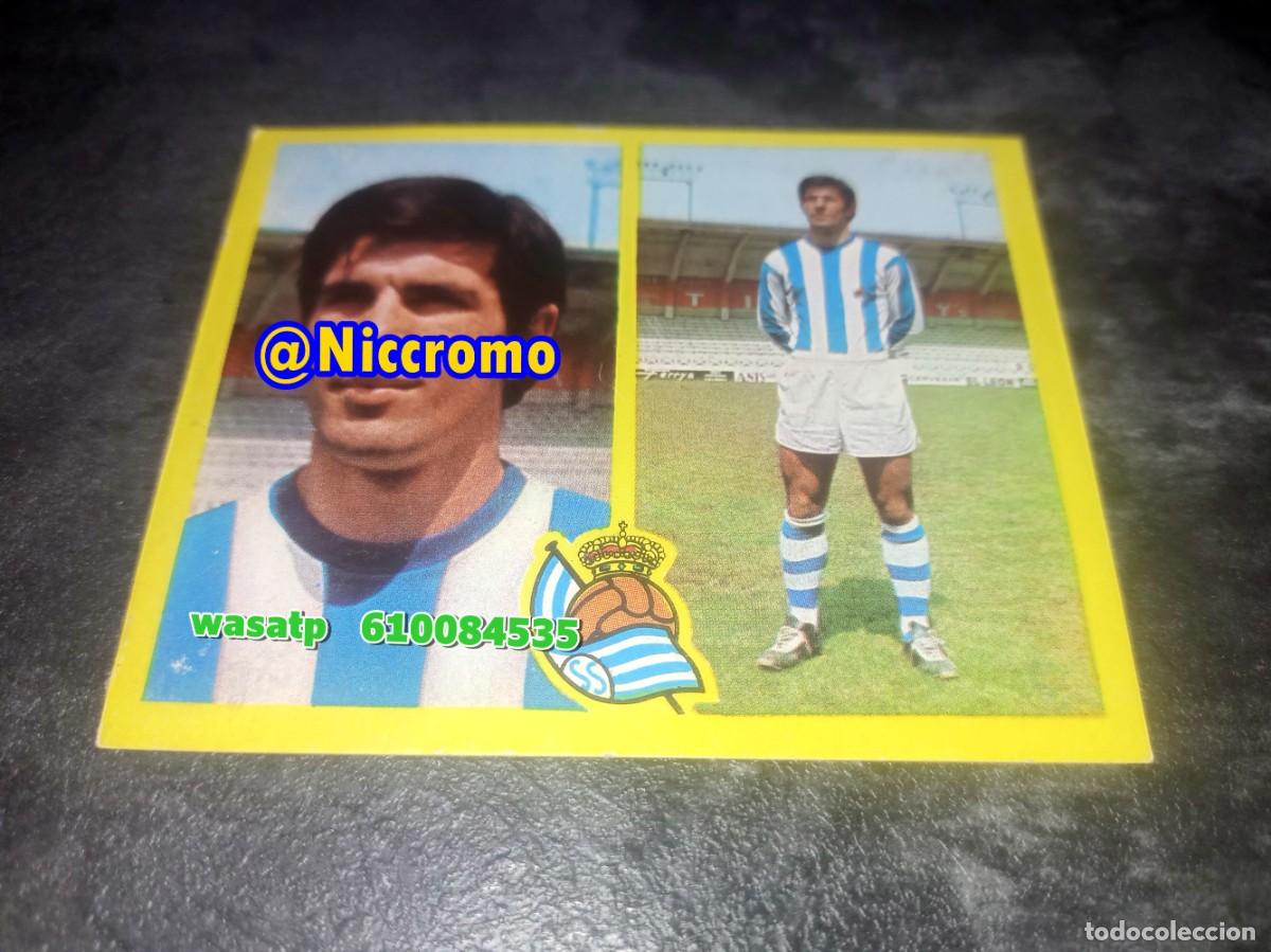 Cromos de f&uacute;tbol: soroa error real sociedad liga 1972 1973 cromo recuperado ed este futbol 72 73 ver fotos niccromo