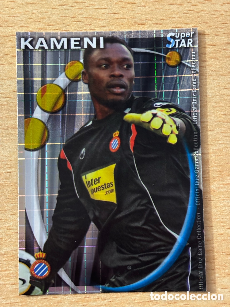 Cromos de f&uacute;tbol: # 293 Kameni RCD Espa&ntilde;ol Mundicromo 2011 Superstar cuadros
