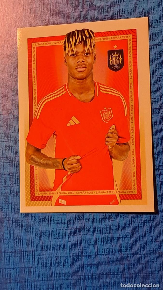 Cromos de f&uacute;tbol: SELECCION ESPA&Ntilde;OLA ESPA&Ntilde;A 59 NICO WILLIAMS CARREFOUR 26 PANINI 2026