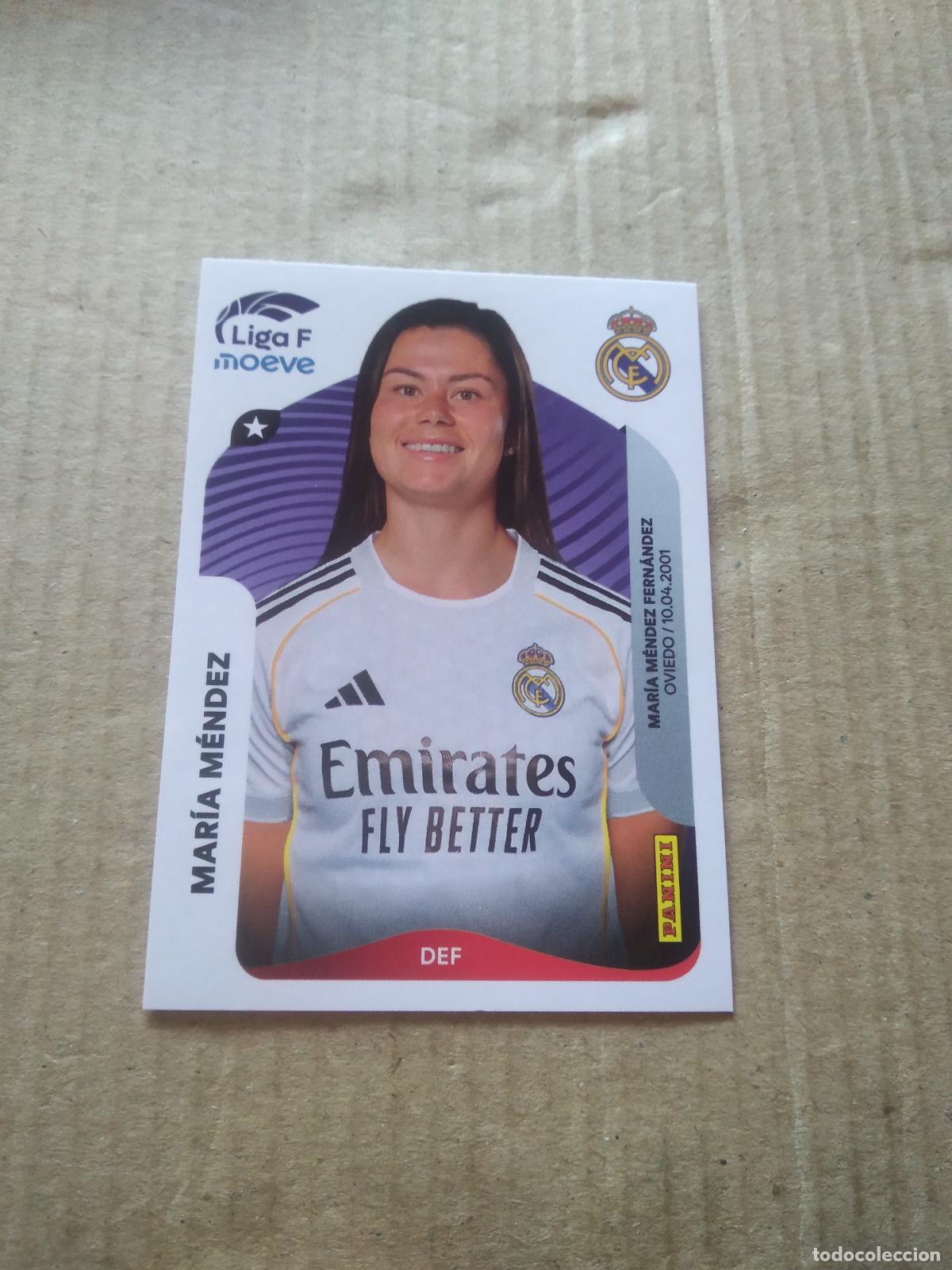 Cromos de f&uacute;tbol: 268 MARIA MENDEZ REAL MADRID CROMO FUTBOL PANINI LIGA FEMENINA 2025-2026 LIGA F 25-26