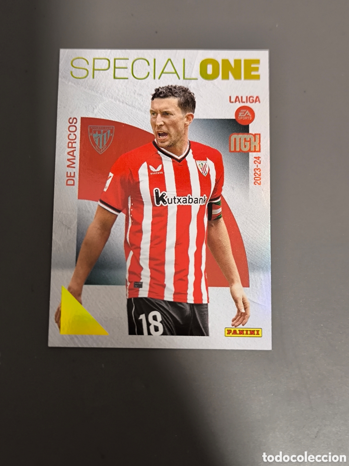 Cromos de f&uacute;tbol: DE MARCOS 508 Special One Athletic Club Megacracks MGK 23 24