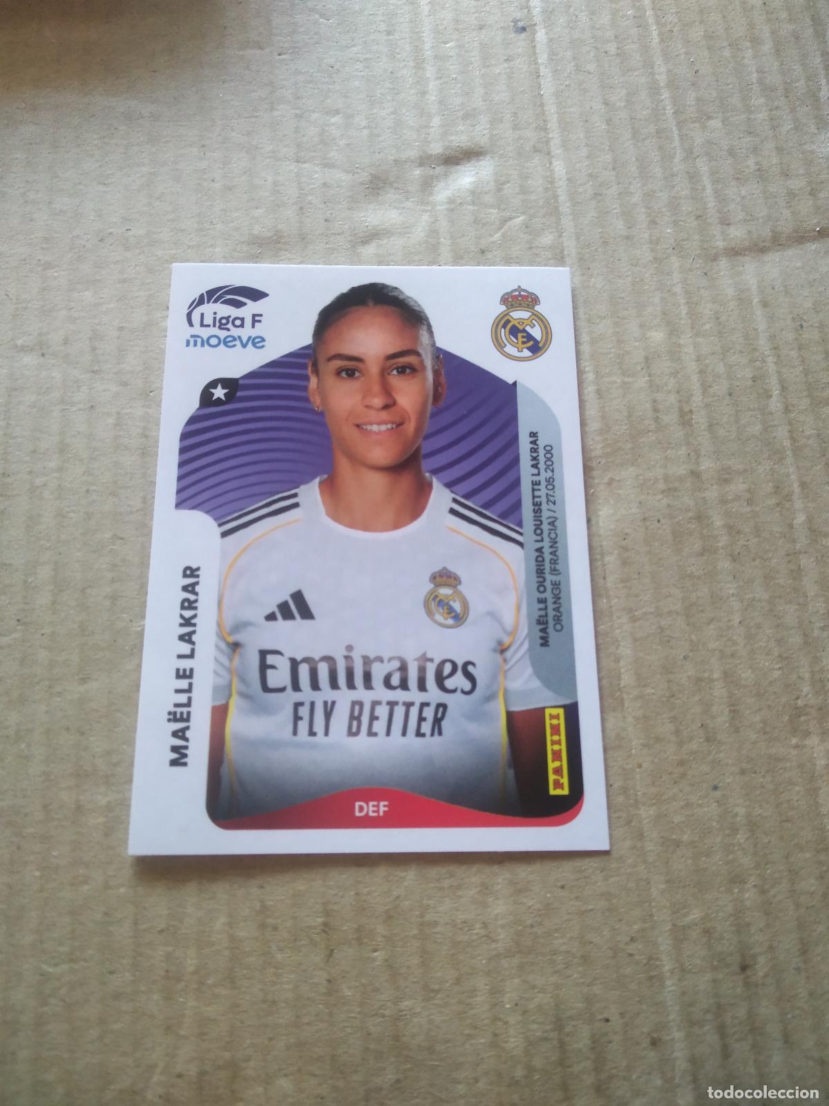 Cromos de f&uacute;tbol: 269 MAELLE LAKRAR REAL MADRID CROMO FUTBOL PANINI LIGA FEMENINA 2025-2026 LIGA F 25-26