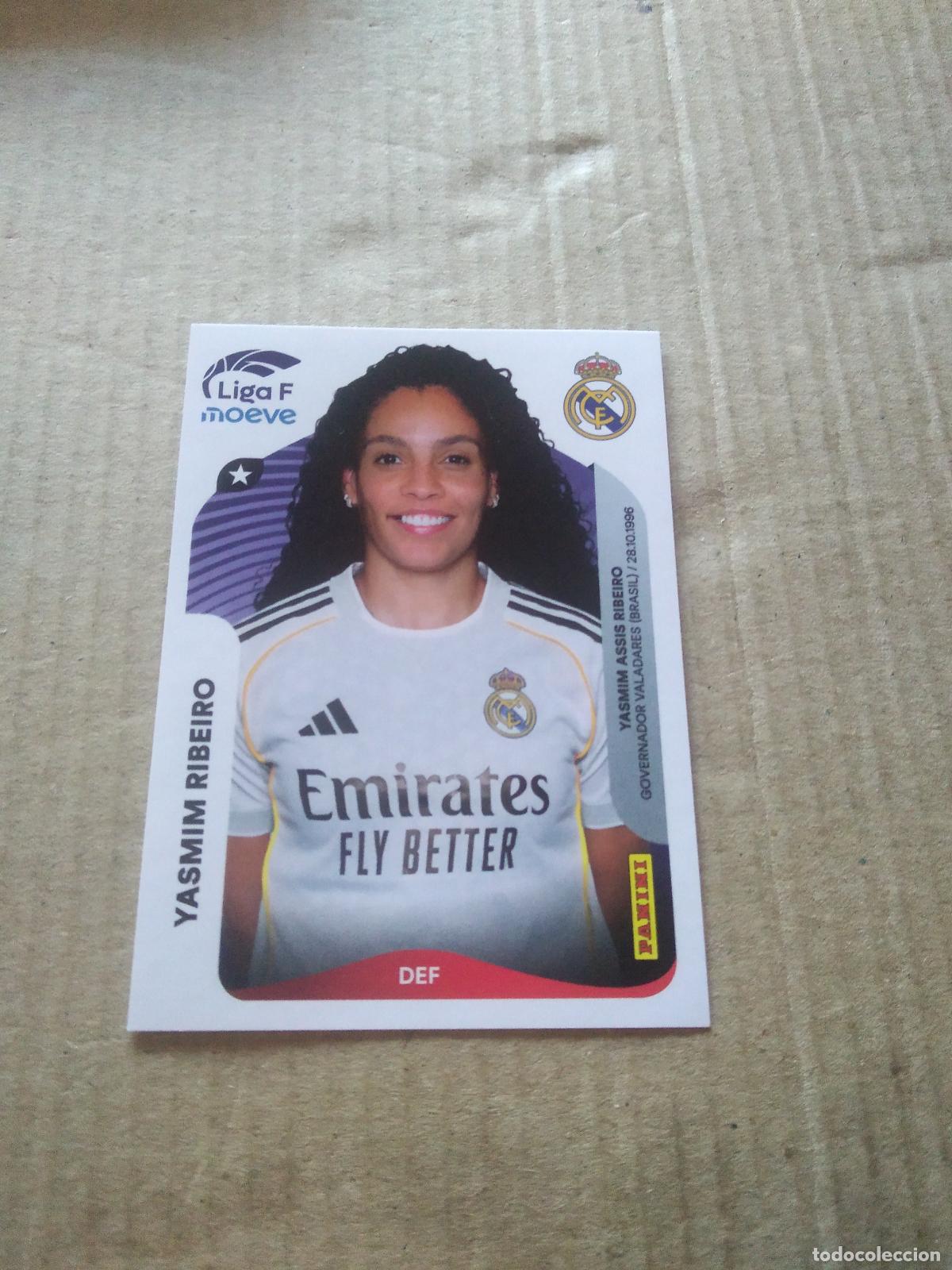 Cromos de f&uacute;tbol: 271 YASMIM RIBEIRO REAL MADRID CROMO FUTBOL PANINI LIGA FEMENINA 2025-2026 LIGA F 25-26