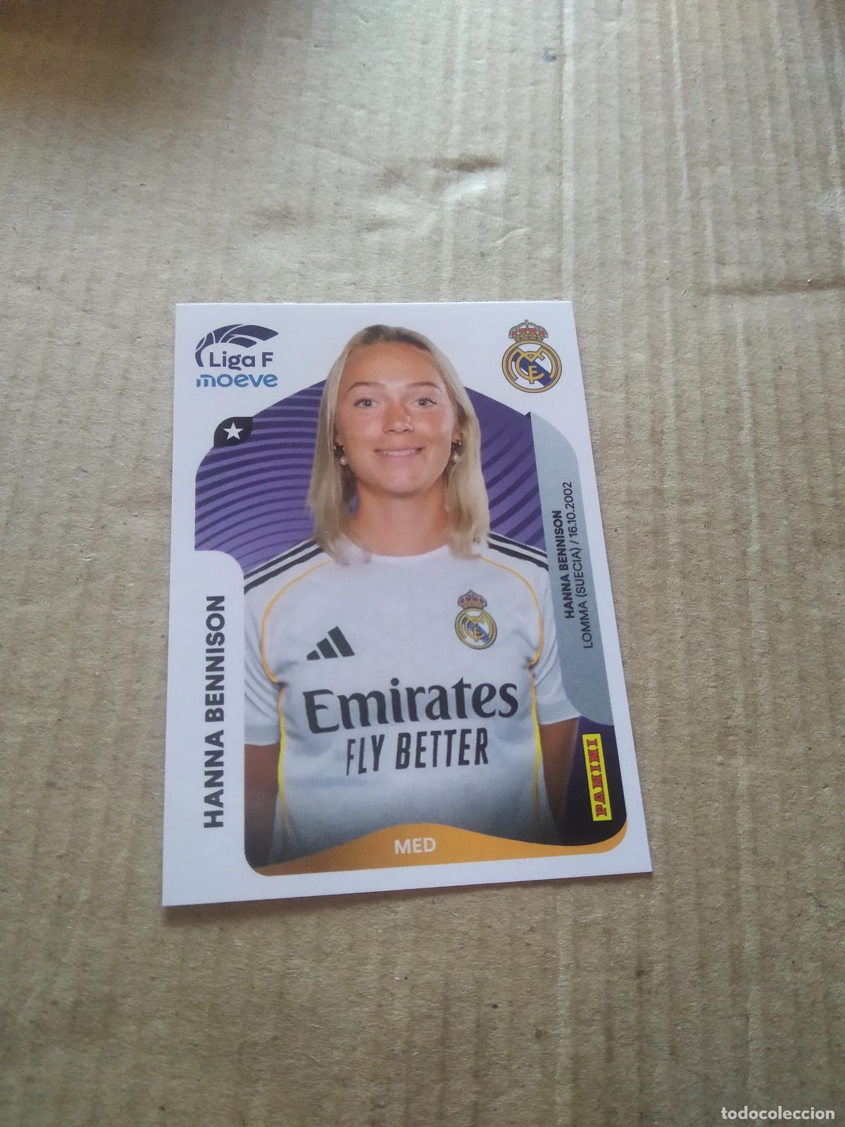 Cromos de f&uacute;tbol: 272B HANNA BENNISON REAL MADRID CROMO FUTBOL PANINI LIGA FEMENINA 2025-2026 LIGA F 25-26
