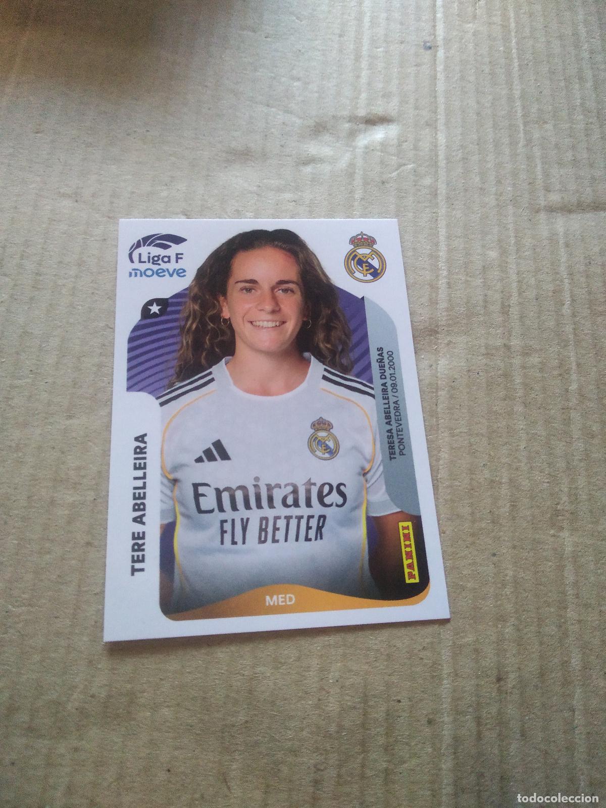 Cromos de f&uacute;tbol: 274 TERE ABELLEIRA REAL MADRID CROMO FUTBOL PANINI LIGA FEMENINA 2025-2026 LIGA F 25-26