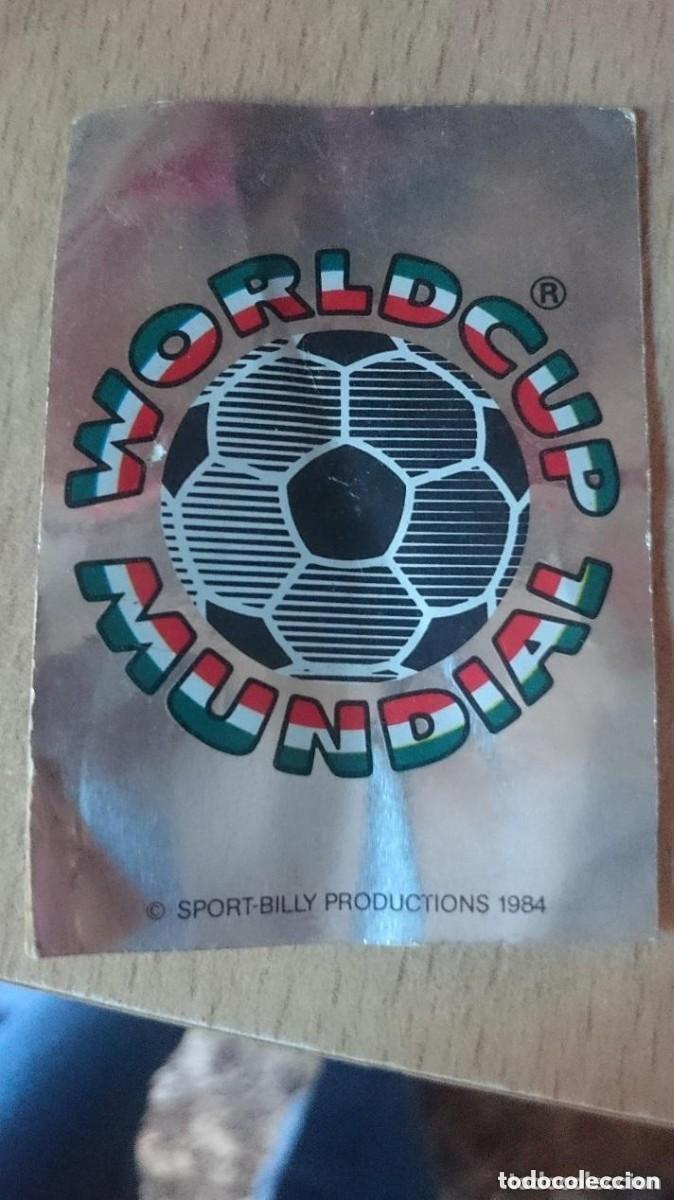 Cromos de f&uacute;tbol: CROMO DE SPORT BILLY - A&Ntilde;O 1984 - CON REFERENCIA AL MUNDIAL MEXICO 1986