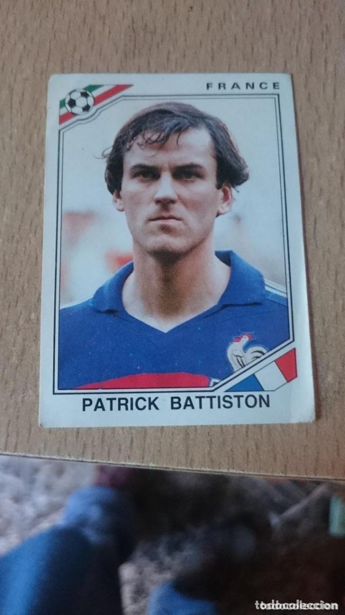 Cromos de f&uacute;tbol: MUNDIAL MEXICO 86 - SELECCION FRANCIA - PATRIC BATTISTON