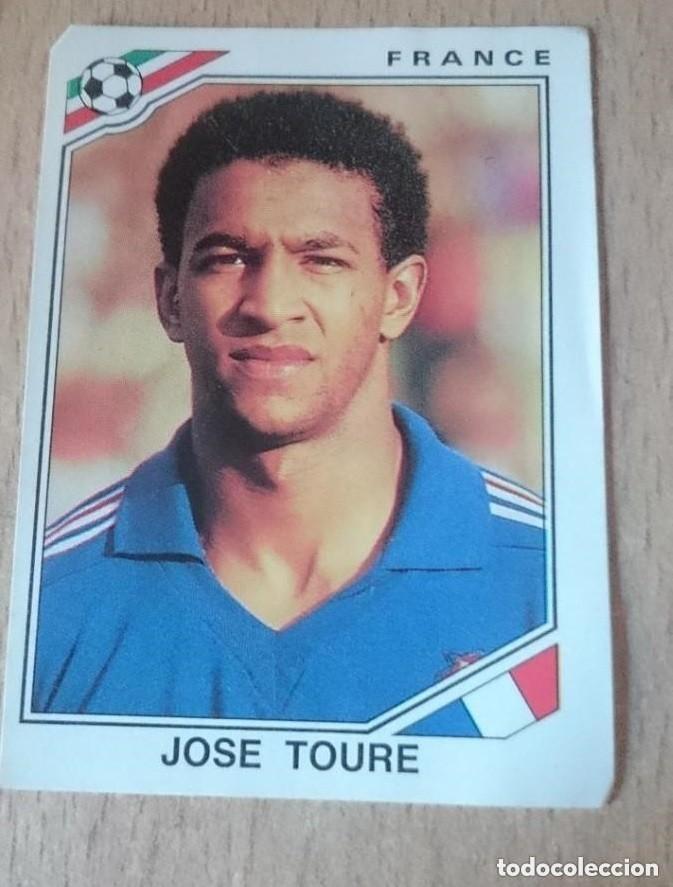 Cromos de f&uacute;tbol: MUNDIAL MEXICO 86 - SELECCION FRANCIA - JOSE TOURE