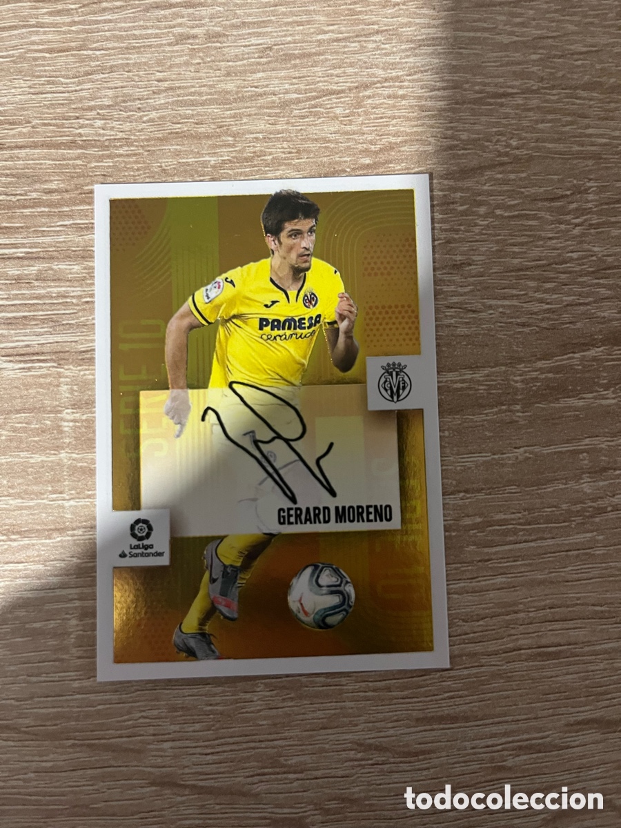 Cromos de f&uacute;tbol: 5 GERARD MORENO SERIE 10 LIGA ESTE EDICIONES ESTE 2020 2021 20 21 VILLARREAL